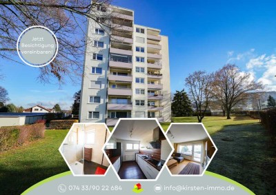 Balingen-Heselwangen: Gepflegte 3-Zi.-Whg., 2010 modernisiert, Aufzug, Garage, sofort verfügbar!