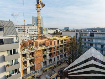 Rascher Baufortschritt! "PILLmein" - 4 Raumwohnung mit 19 m² Balkon (Top 2.12)