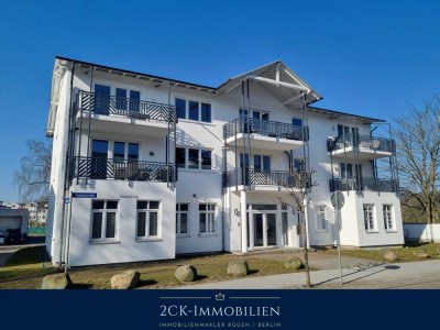 nur 700m zum Südstrand: Top-Apartment mit 36 m² Sonnenterrasse im Ostseebad Sellin! Stellplatz inkl!