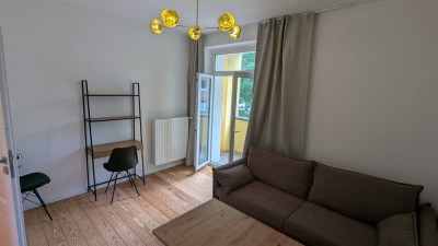 Frisch renovierte 2-Zimmer-Wohnung mit Einbauküche – möbliert und bezugsfrei