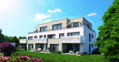 Lichtdurchflutete 3-Zimmer Wohnung mit großem Garten