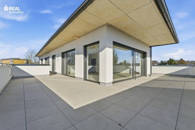 Liebenau - Erstbezug: Luxuriöses 4-Zimmer-Penthouse mit 70 m² Terrasse: geplante Fertigstellung Ende 2025!