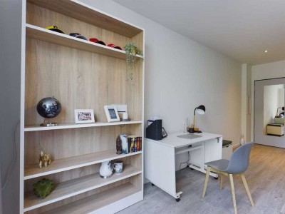 DIE ZIMMEREI | Möbliertes 1-Zimmer-Apartment perfekt für Auszubildende und Studierende | Large Bude