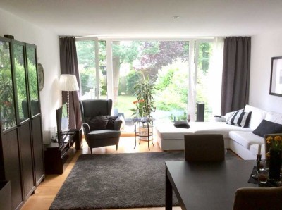 Sonnige Terrassenwohnung mit Garten in Bonn-Süd (EG re.)