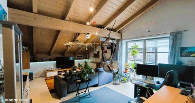 Sehr schöne, ruhige 2 Zi-DG-Wohnung ca. 57m2 mit herrlichem Ausblick in Viechtach/Blossersberg