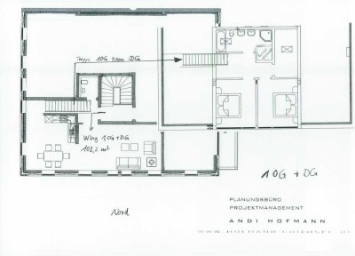 3,5-Zimmer-Maisonette-Wohnung mit Terrasse  in Surberg