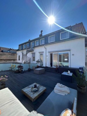 Exklusive City Wohnung mit großzügiger Dachterrasse in der Darmstädter Fußgängerzone
