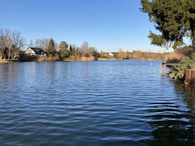 Haus am See - Grundstück mit SEEZUGANG bei Wolfsburg - Bokensdorf