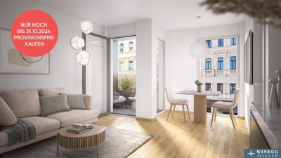 Nachhaltiges Wohnen beim Yppenplatz - Moderne 2-Zimmer-Wohnung mit Loggia - Provisionfrei