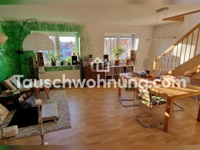 Tauschwohnung: 2,5 Raum Maisonette-Wohnung in Elbnähe