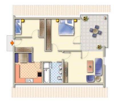 CHARMANTE DACHGESCHOSS-WOHNUNG, AKTUELL VERMIETET