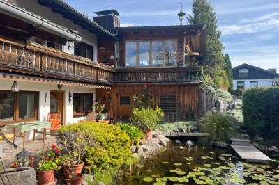 Einfamilienhaus mit Alpenblick -
Wohnen mit Stil in Steigenberg / Penzberg
