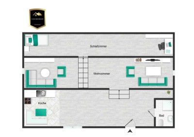 Erstbezug nach Sanierung: 1,5-Zimmer-Wohnung in Kirchardt