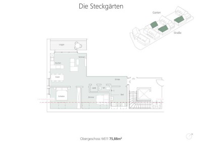 Die Steckgärten - Wohnung A11