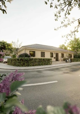 INKLUSIVE Grundstück: Der massive Bungalow für Familien, die sich Flexibilität wünschen in Mühlha...