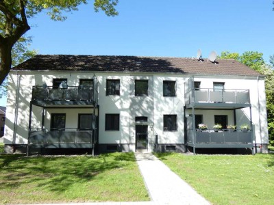 Modernisierte Wohnung mit großem Balkon