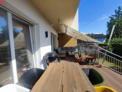 Sonnige Gartenwohnung mit großzügiger Terrasse!