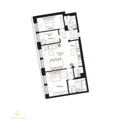 Erstbezug: Großzügige 4-Zimmer-Wohnung im Erdgeschoss einer denkmalgeschützten Fabrik