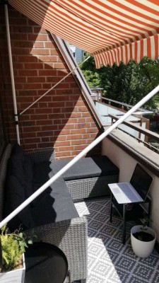 Moderne 2-Zimmer-Wohnung mit traumhaftem Balkon in Top-Lage