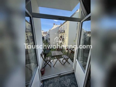 Tauschwohnung: 1,5 Zimmer Altbauwohnung Süd Balkon
