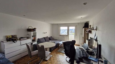Teilmöbilierte 1-Zimmer-Wohnung mit Balkon in Heimsheim zur Nachmiete