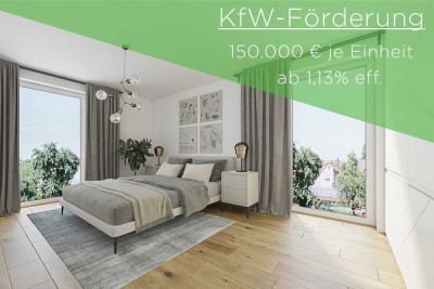 Whg 14 P9 - Großzügige Dachgeschosswohnung mit Balkon und eigener Photovoltaikanlage