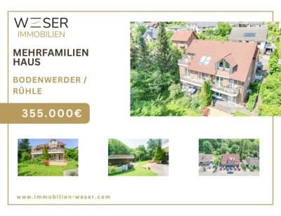 Gepflegtes Mehrfamilienhaus in idyllischer Lage in Bodenwerder/ Rühle  - Einmalige Kapitalanlage!