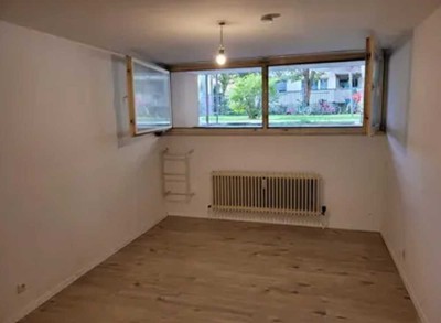 1-Zi. Souterrain Appartement,  U-Bahn "Rotkreuzplatz"