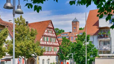 Hübsche Maisonettewohnung
im Fachwerkhaus -
hier verbinden sich Behaglichkeit und Moderne perfekt!