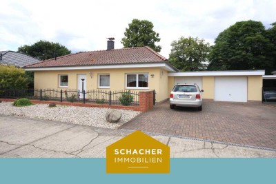 Schöner Bungalow mit Wintergarten und Garage auf sonnigem Südwestgrundstück