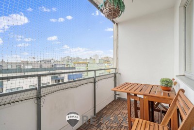 "Loggia mit Ausblick, 3 Zimmer, Möblierte Küche - Sonnleithnergasse 34"