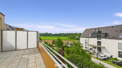 Penthouse mit Klimaanlage und 57 m² Dachterrasse