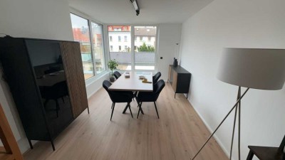 Obergeschoss eines WG-Hauses mit eigener Eingangstür