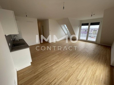 2 Dachterrassen &amp; 2 Monate mietfrei – 3-Zimmer-DG-Wohnung mit Kühlung