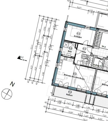 NEUBAU I Möblierte 3-Zimmer-Wohnung auf 2 Ebenen