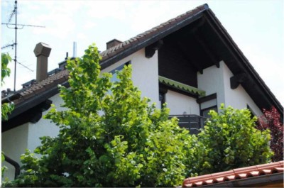 Gepflegte schöne 2-Zimmer-DG-Wohnung mit Balkon und EBK in München