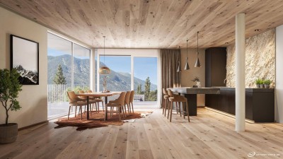 Sonniges 3-Zimmer-Penthaus mit Dachterrasse