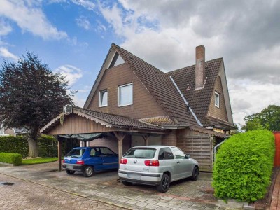 Solides Mehrfamilienhaus mit 3 Wohneinheiten in Apen