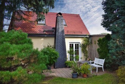 Wohnen am „Unverhofft Glück“ – Doppelhaushälfte mit Traumgrundstück in Meißen
