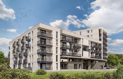 Ruhig gelegen &amp; 3 herrliche Balkone: Großzügige 4-Zimmer Wohnung (Top A3.4)