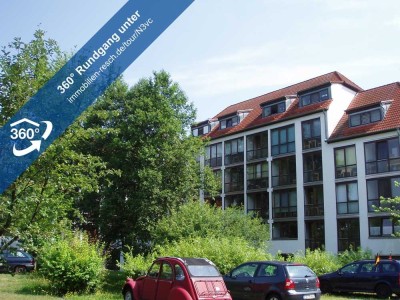 Maisonette-Appartement in Passau 
1-Zimmer-Galerie-Appartement mit EBK, Wintergarten und Duschbad