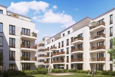 **1. Monat Kaltmietfrei - 3 Raumwohnung mit Terrasse und Einbauküche - WE04**