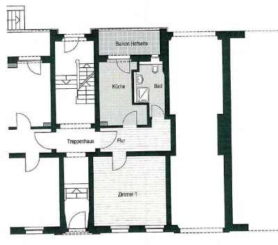 Charmante Erdgeschosswohnung in Karlsruhe - Ideal für Singles!