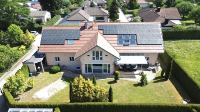 Bestlage Alling: Luxuriöses Einfamilienhaus mit Einliegerwhg. (2 Zi.)  auf parkähnlichem Grundstück