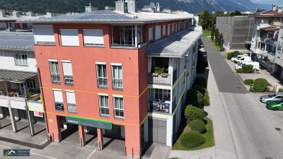 SCHWAZ - moderne Wohnung - großzügiger, eleganter Wohnraum mit Balkon, Loggia &amp; Garage