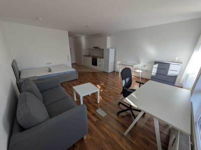 Helle & ruhige möblierte 1-Zimmer-Wohnung zentral in Ludwigsburg - Erstbezug nach Möblierung