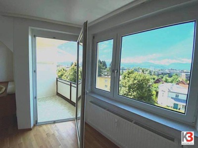 K3 - WUNDERSCHÖNE TOP SANIERTE EIGENTUMSWOHNUNG, Bestlage Spitalberg, neuwertig, Südbalkon mit wunderbarem Ausblick auf Klagenfurt und die Karawanken.