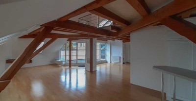 Hochwertige Sadtwohnung im Atelierstil-120 qm-Südterrasse-Hausmeisterservice-Parkplatz-prov.frei