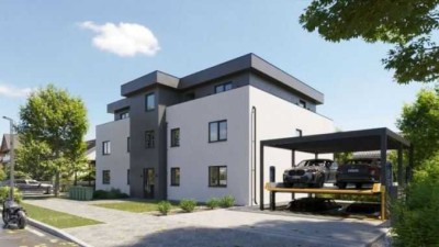 Neubauprojekt: 3,5 Zi. Gartenwohnung in Mannheim - Seckenheim