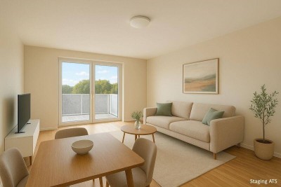 Townhouse - 3 Zimmer Gartenwohnung + 2 Bäder - ERSTBEZUG = DAS LAURENZ = 2 bedroom apartment+garden